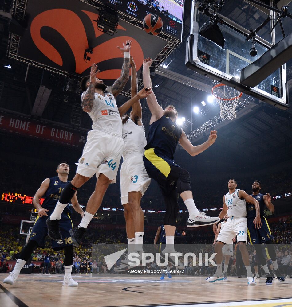 Basketball Euroleague. Final Four. Final match