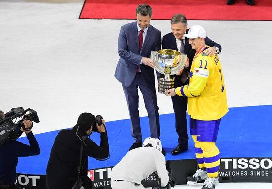 Hockey. 2018 IIHF World Championship. Final match