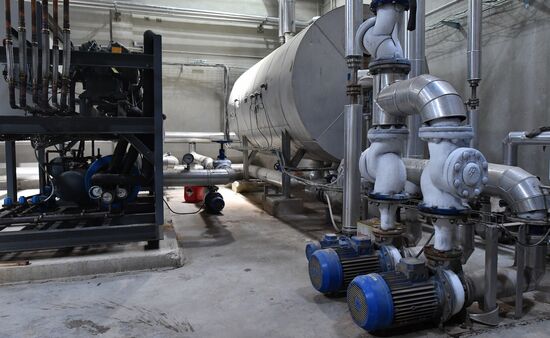 Beer factory outside Damascus