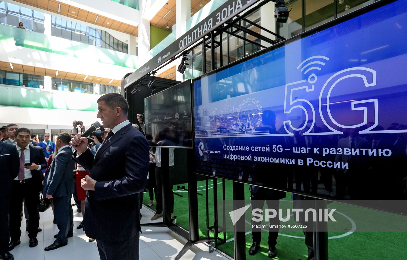 New-generation 5G network test zone opens in Innopolis