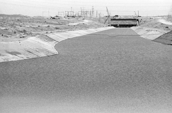 Qarshi main irrigation canal