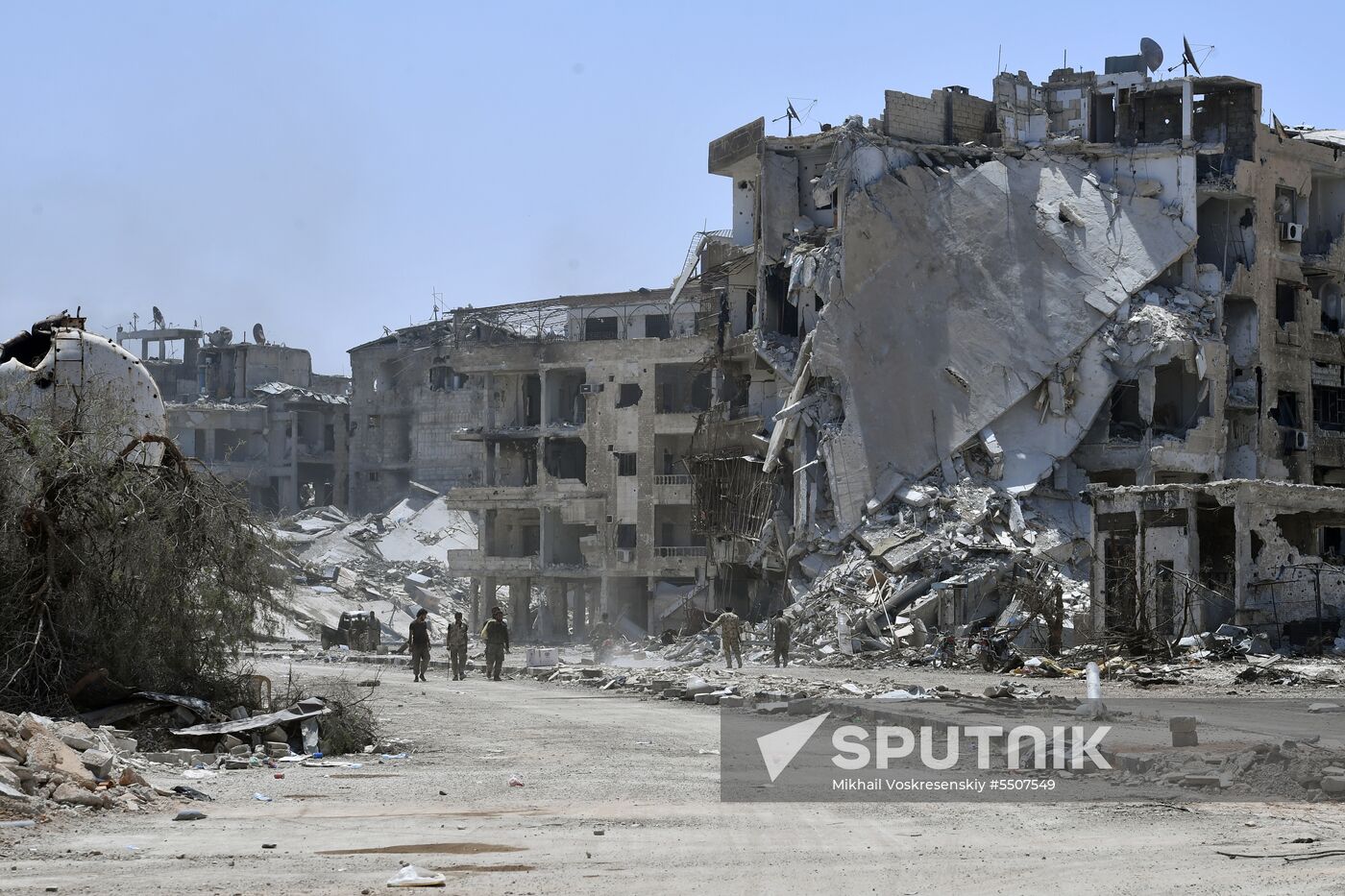 Syrian army frees Yarmouk Palestinian refugee camp in south of Damascus