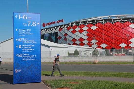 Information dashboards set up in Moscow for FIFA World Cup