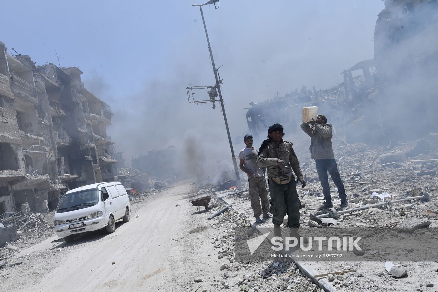 Syrian army frees Yarmouk Palestinian refugee camp in south of Damascus