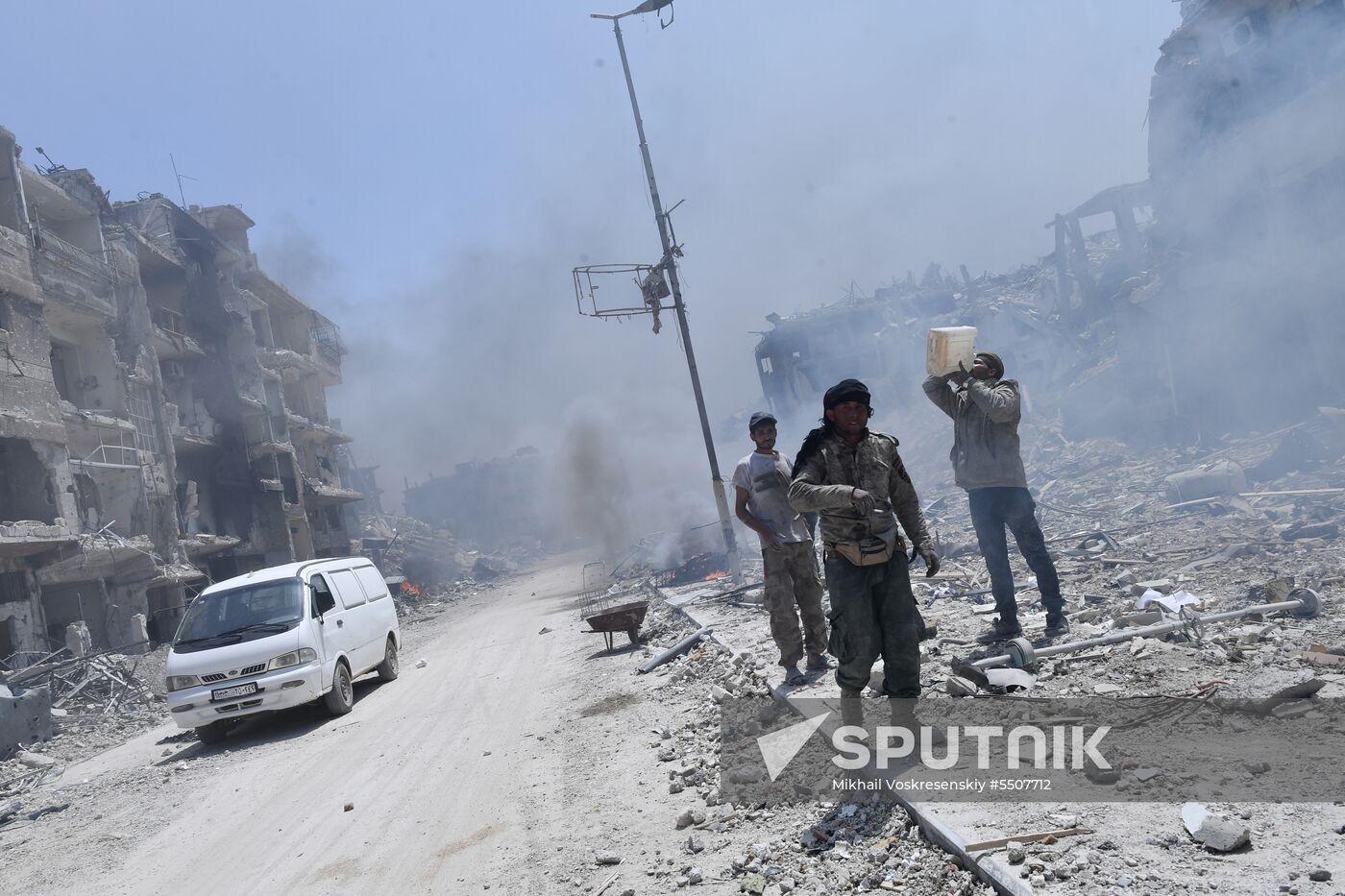 Syrian army frees Yarmouk Palestinian refugee camp in south of Damascus
