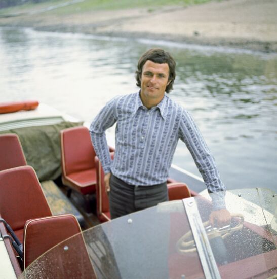 River motorboat driver
