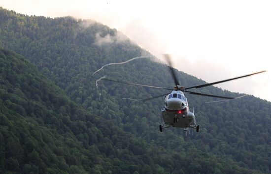 President Vladimir Putin meets with Indian Prime Minister Narendra Modi