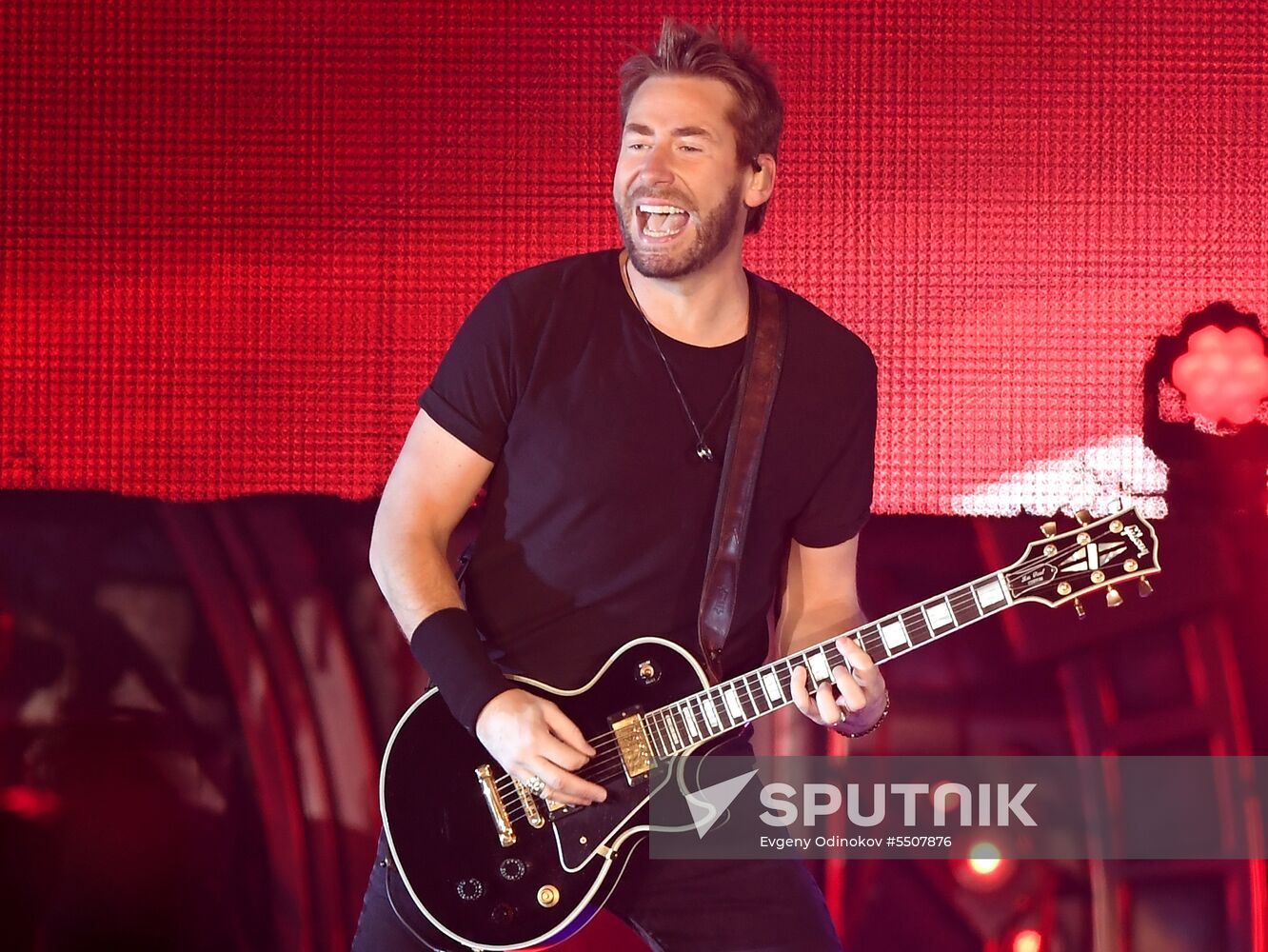 Nickelback concert in Moscow
