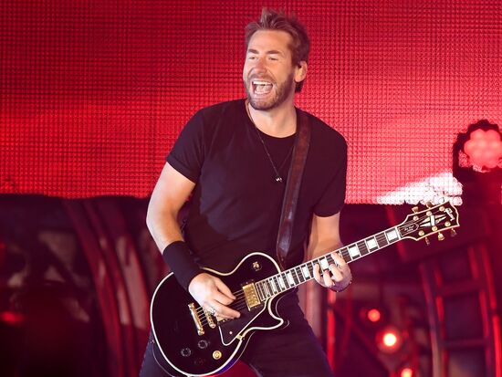 Nickelback concert in Moscow