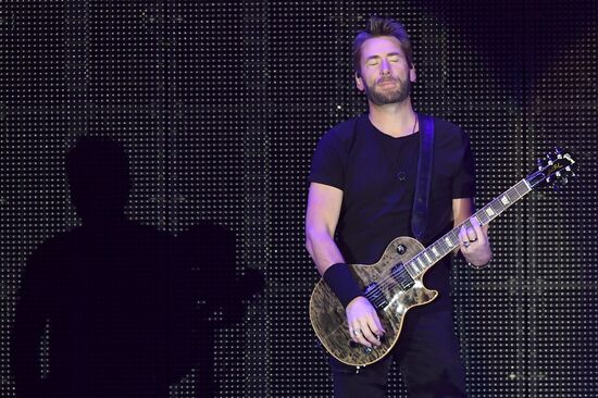 Nickelback concert in Moscow