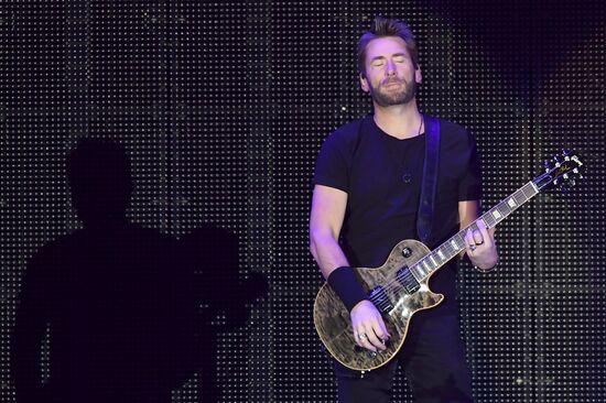 Nickelback concert in Moscow