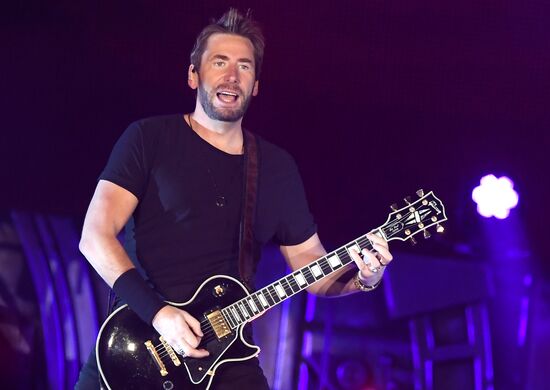 Nickelback concert in Moscow