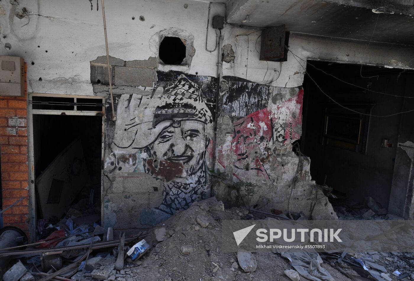 Syrian army frees Yarmouk Palestinian refugee camp in south of Damascus