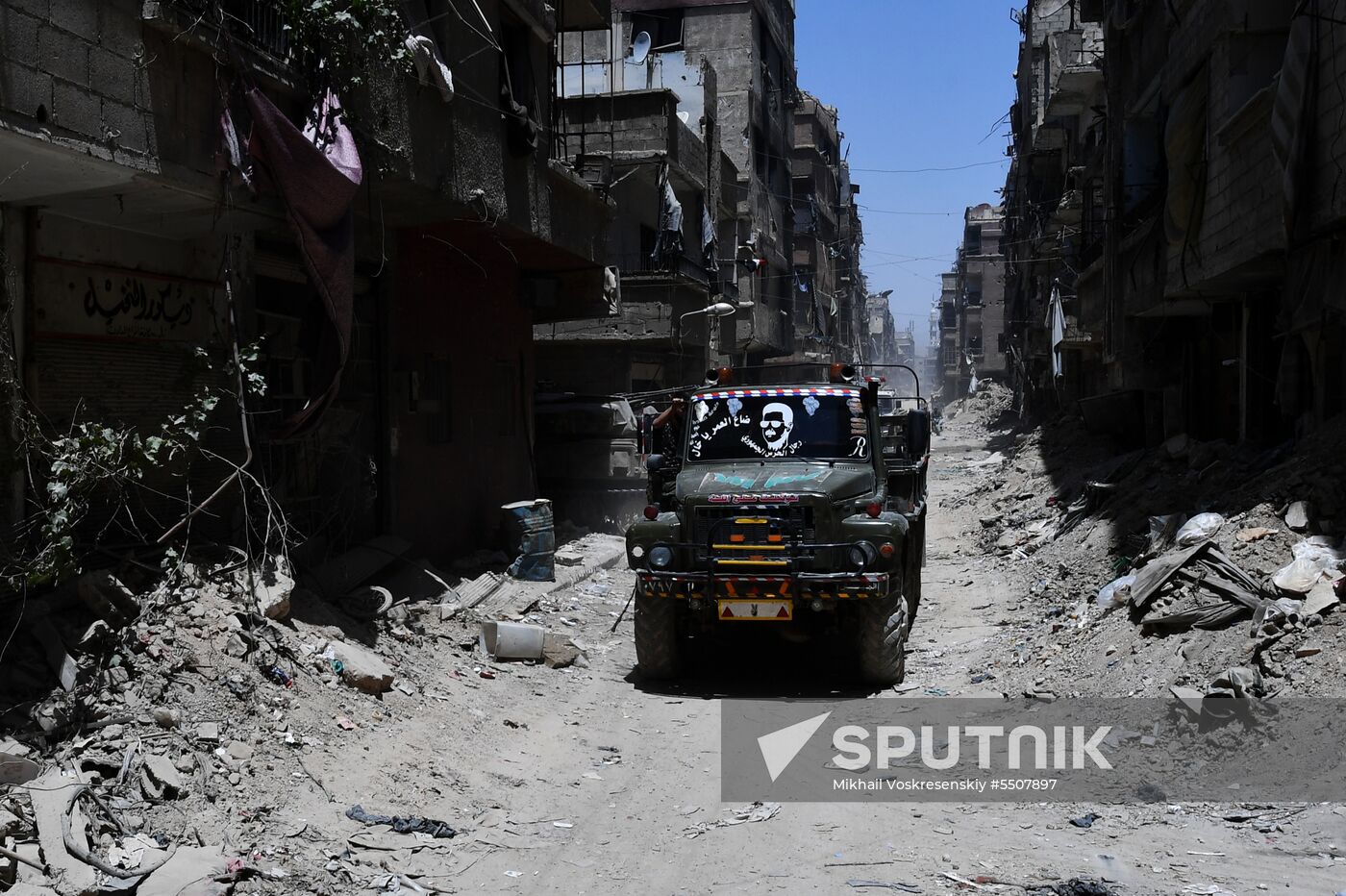 Syrian army frees Yarmouk Palestinian refugee camp in south of Damascus