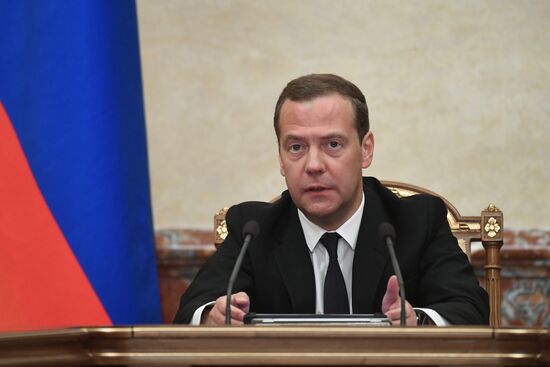 Meeting of new Russian Government