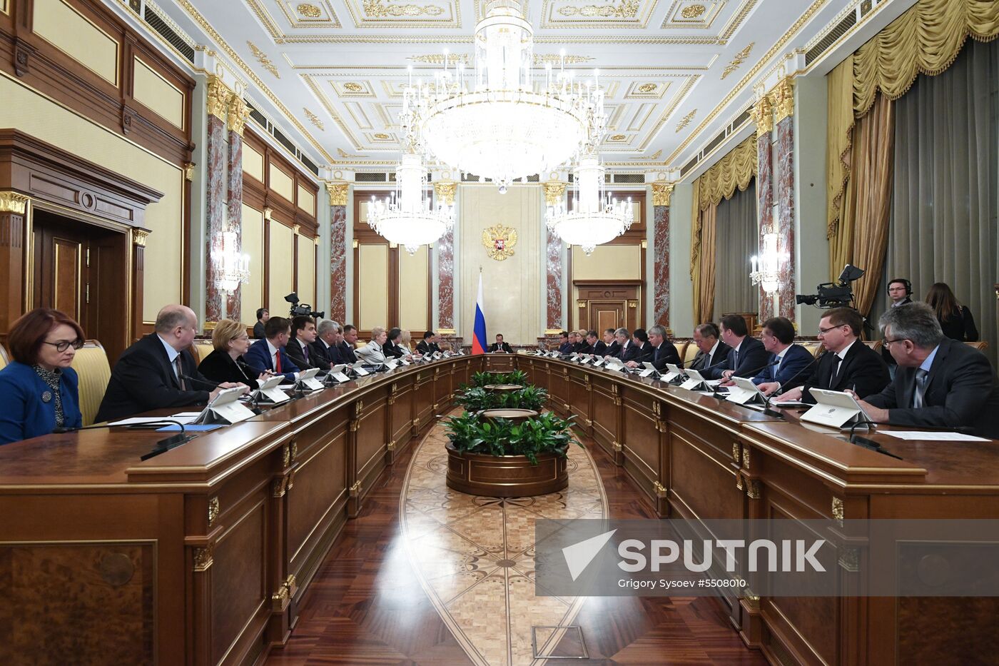 Meeting of new Russian Government