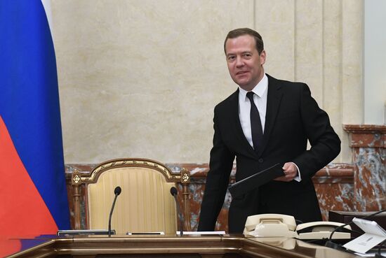 Meeting of new Russian Government