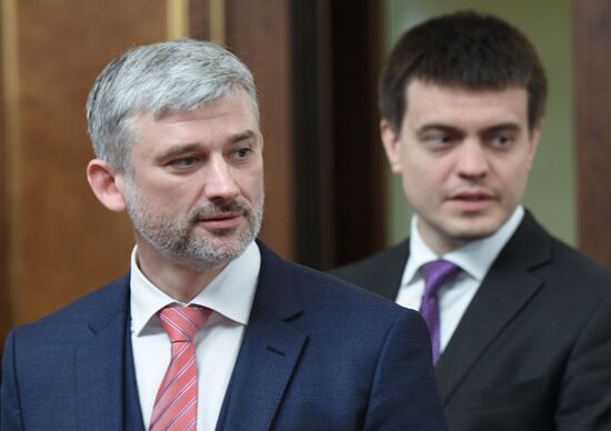 Meeting of new Russian Government
