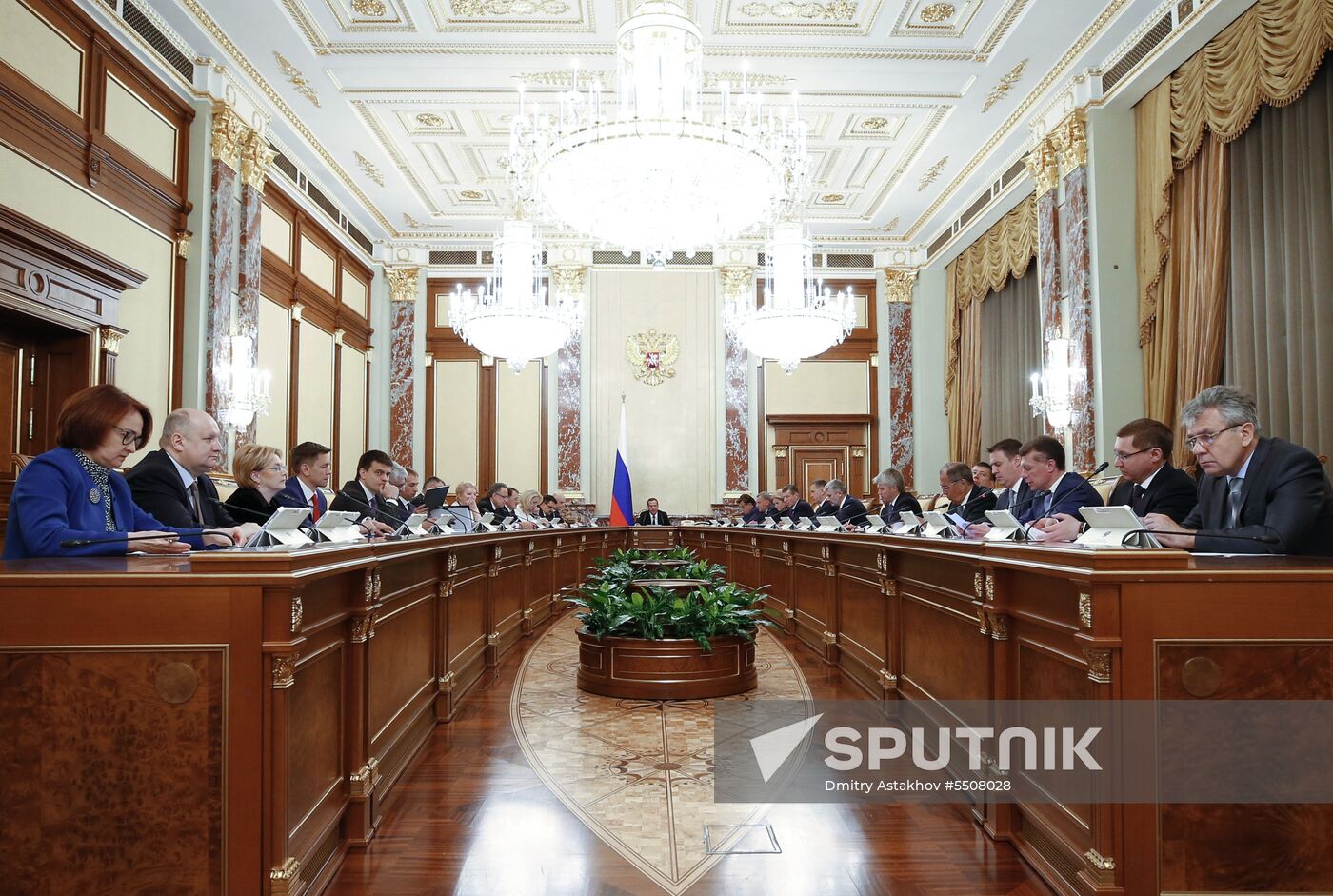 Meeting of new Russian Government