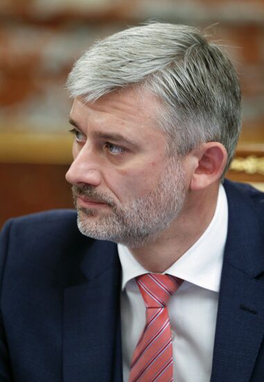 Meeting of new Russian Government