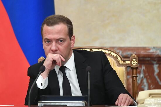 Meeting of new Russian Government
