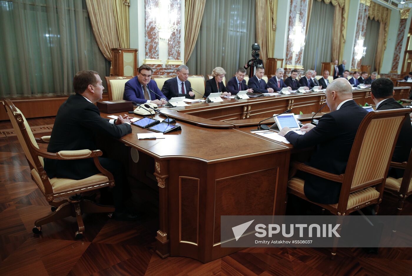 Meeting of new Russian Government