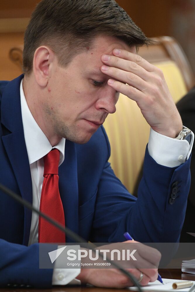 Meeting of new Russian Government