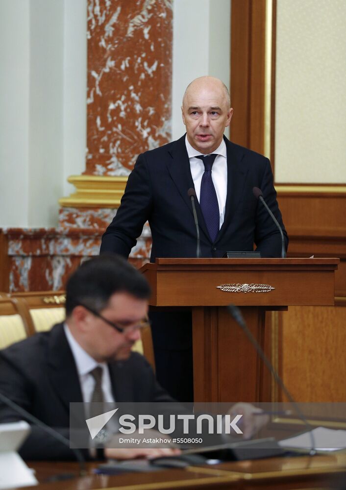 Meeting of new Russian Government