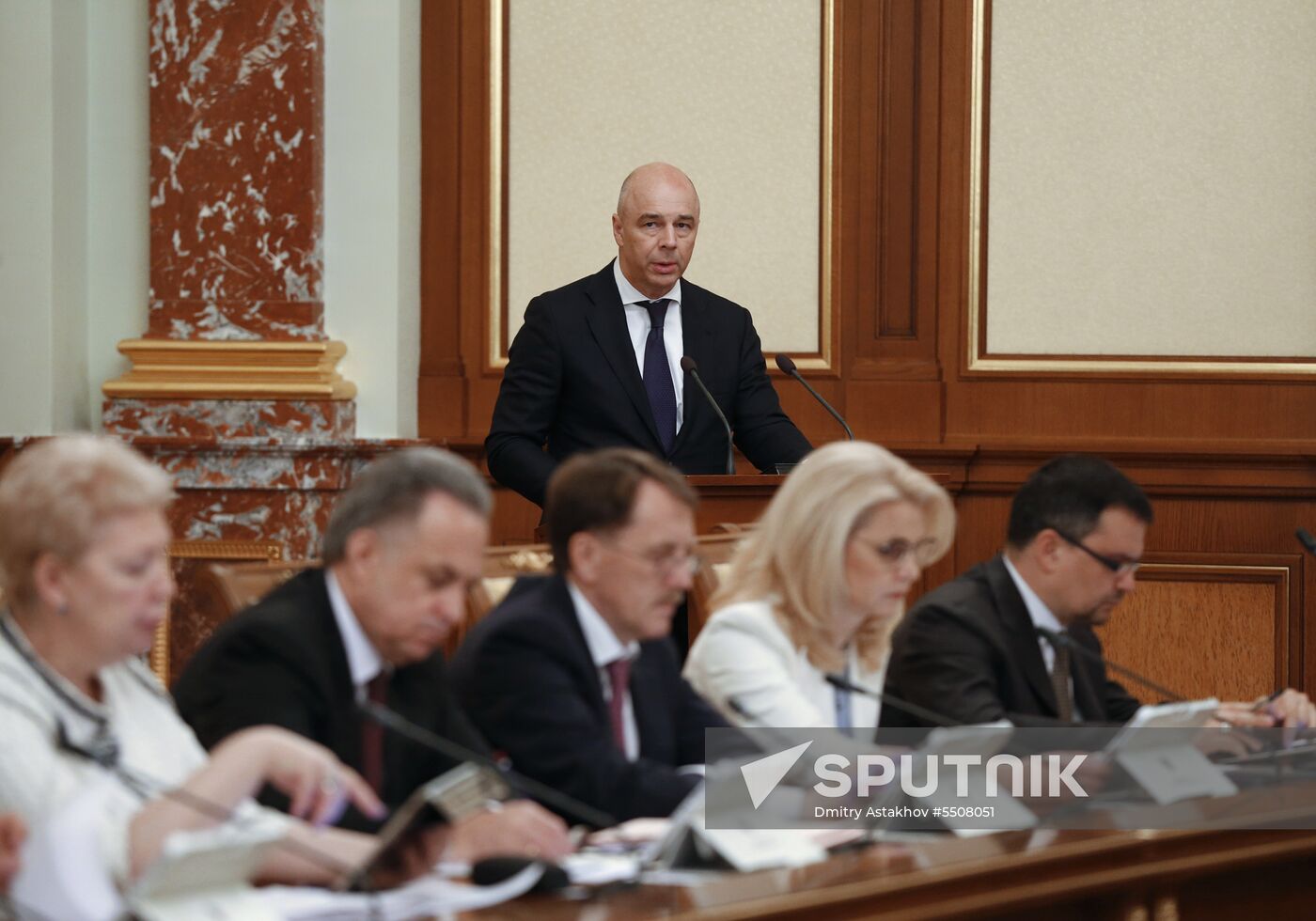 Meeting of new Russian Government