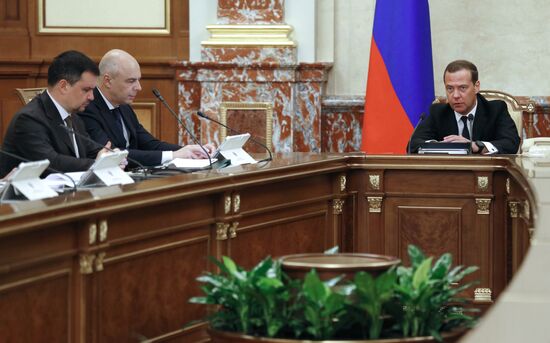 Meeting of new Russian Government