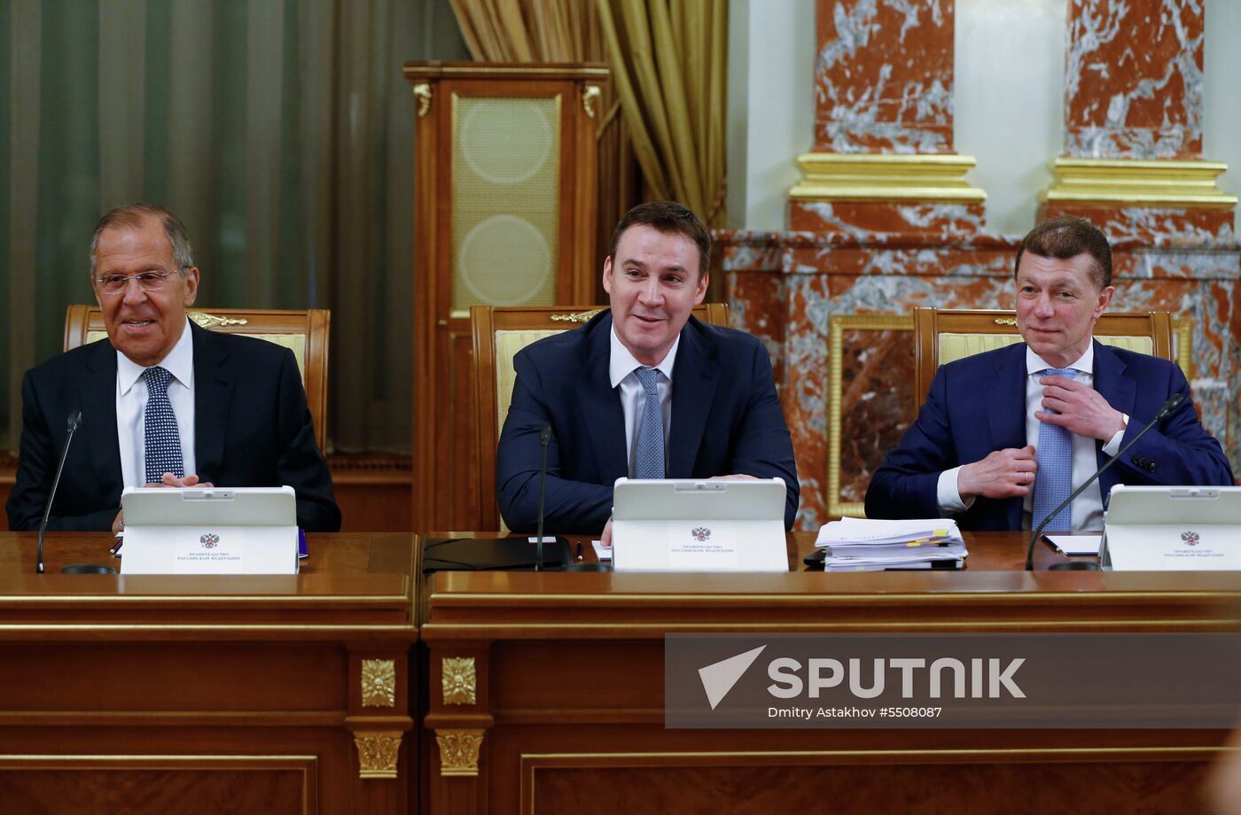 Meeting of new Russian Government