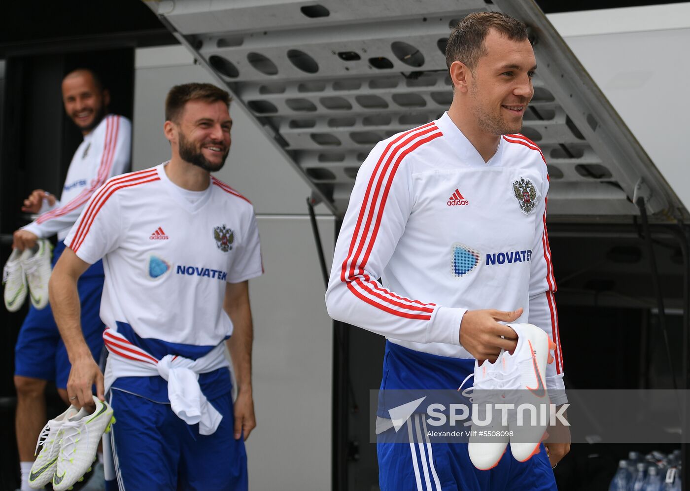 Football. National team training session