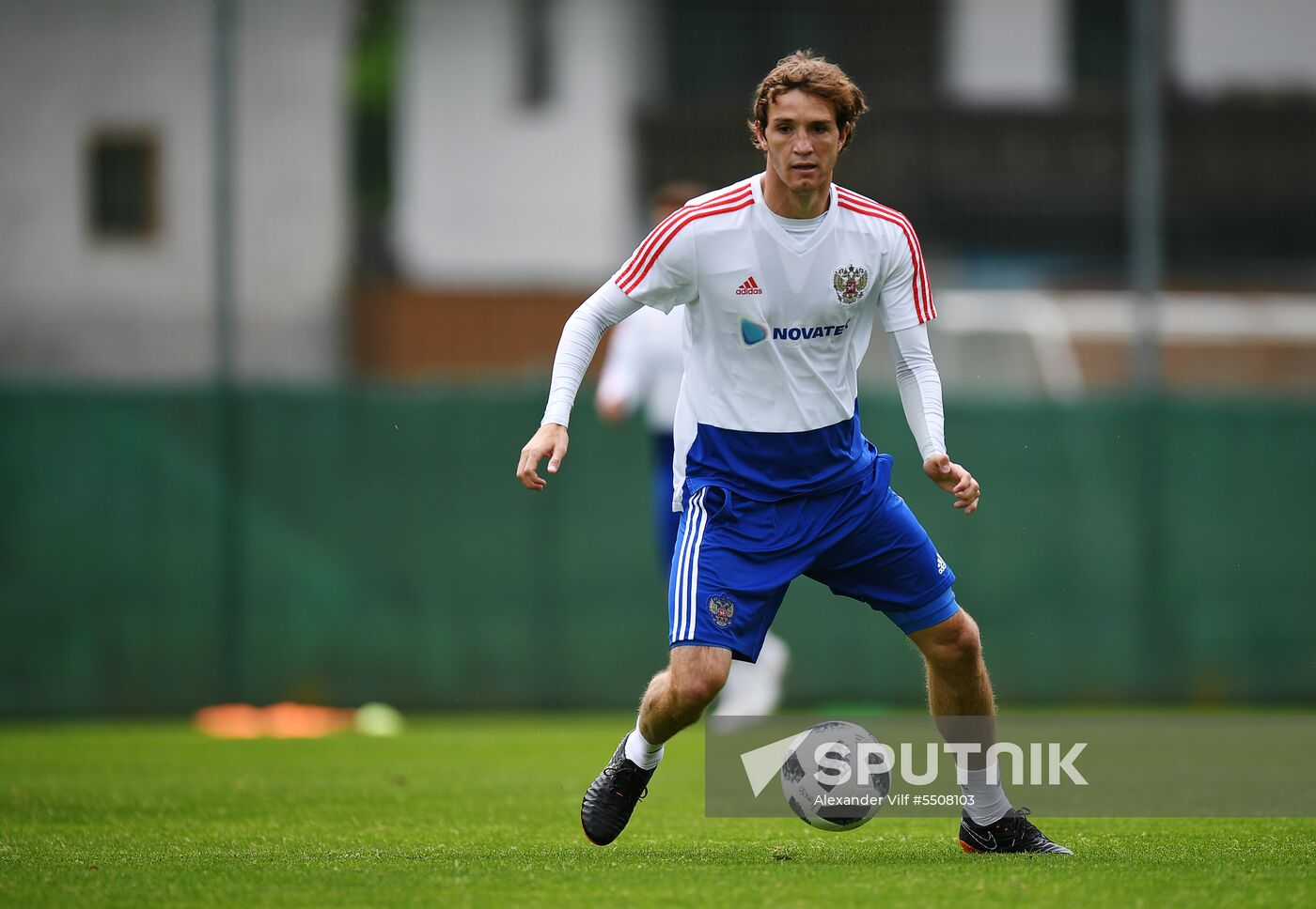 Football. National team training session