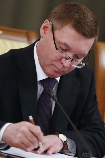 Meeting of new Russian Government