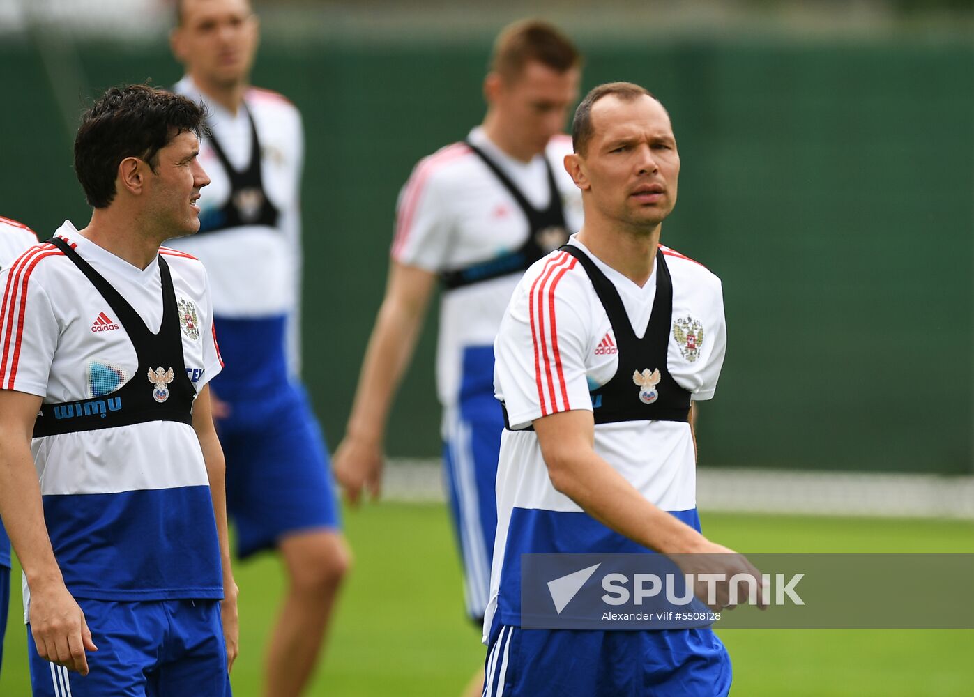 Football. National team training session