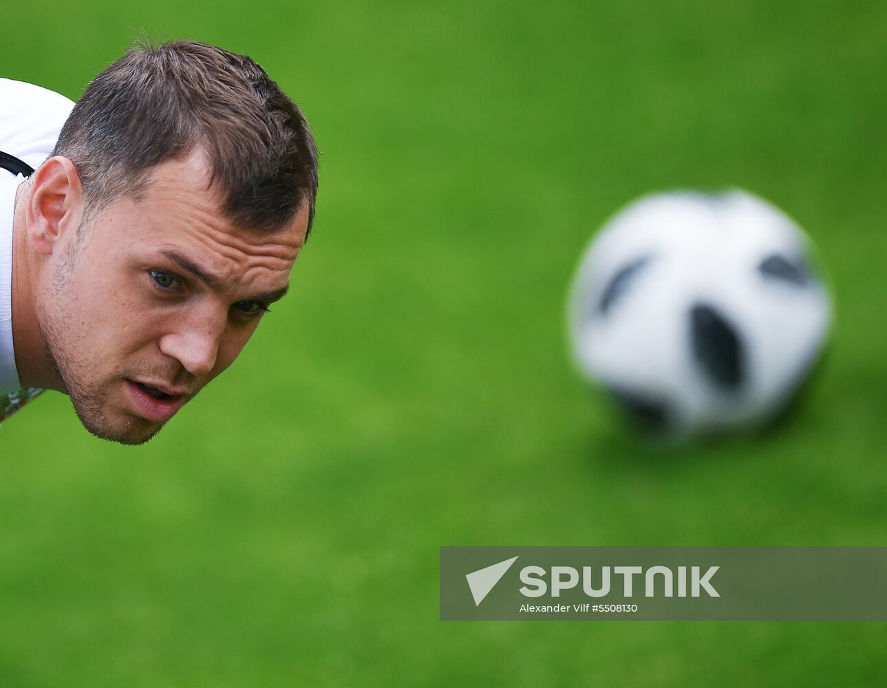 Football. National team training session