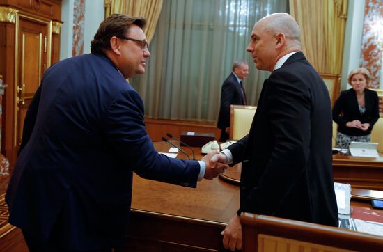 Meeting of new Russian Government