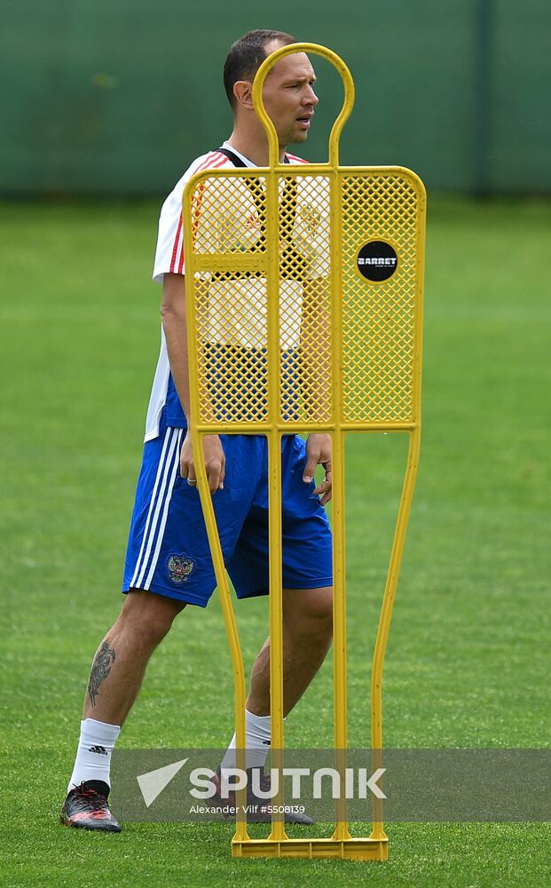 Football. National team training session