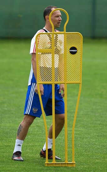 Football. National team training session