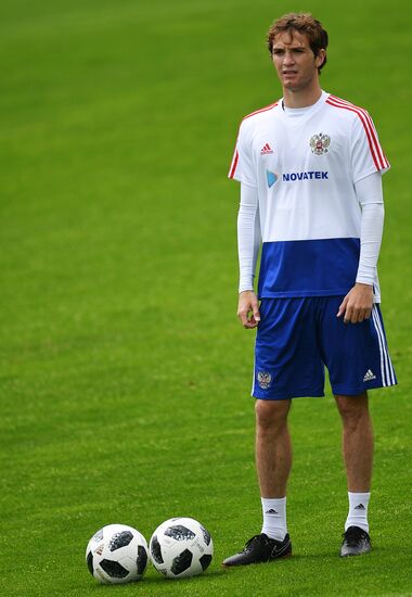 Football. National team training session