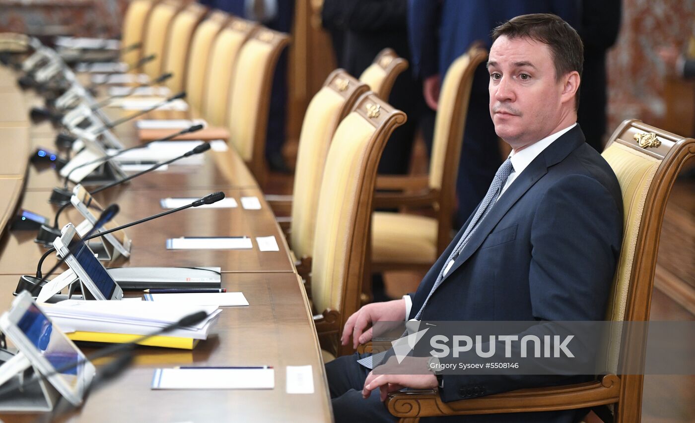 Meeting of new Russian Government