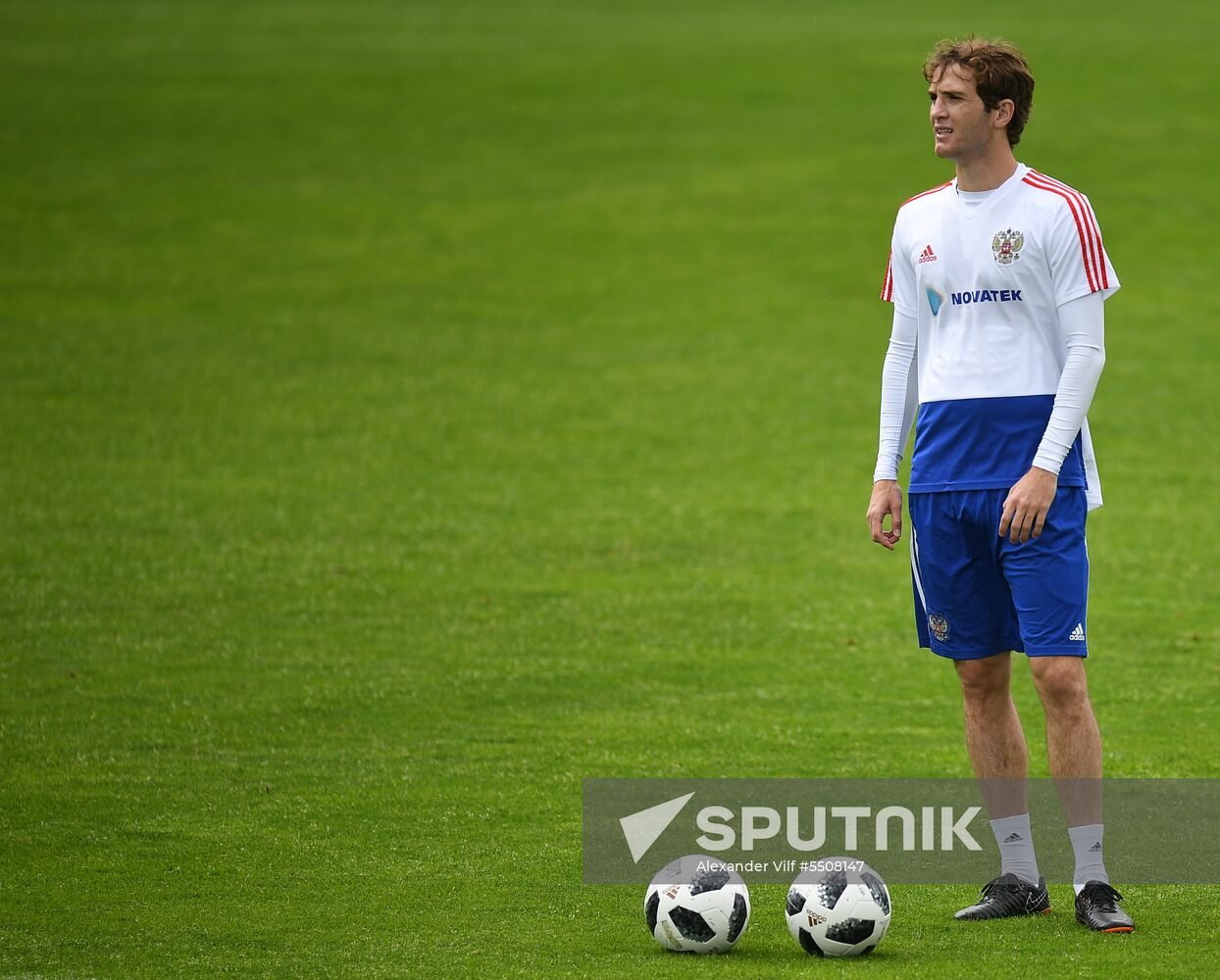 Football. National team training session
