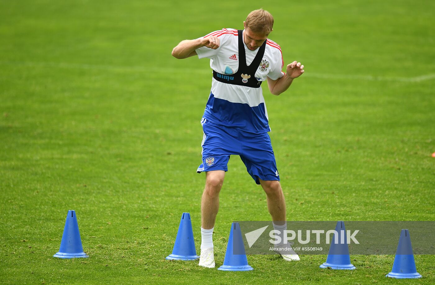 Football. National team training session