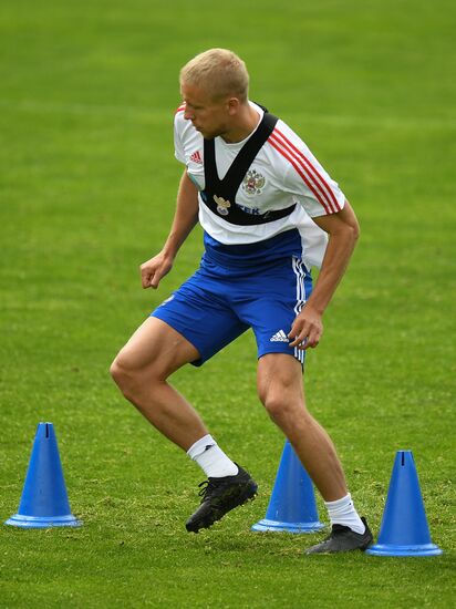 Football. National team training session