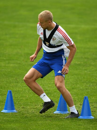 Football. National team training session