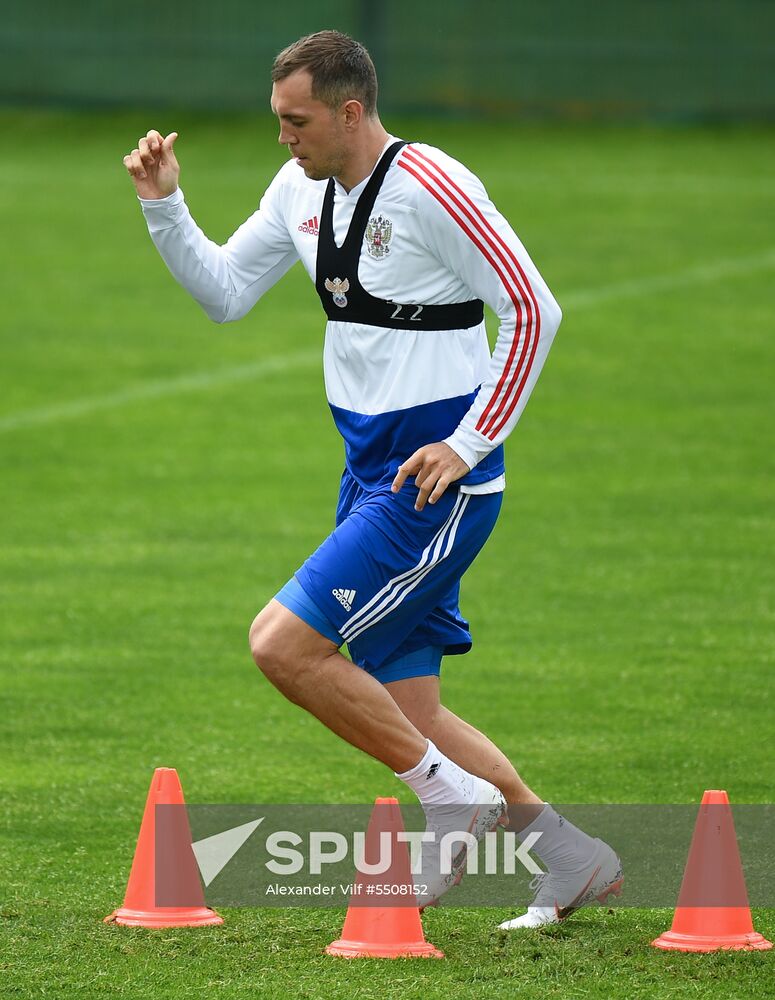 Football. National team training session