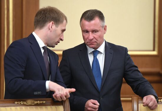 Meeting of new Russian Government