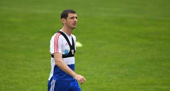 Football. National team training session