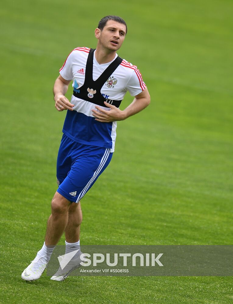 Football. National team training session