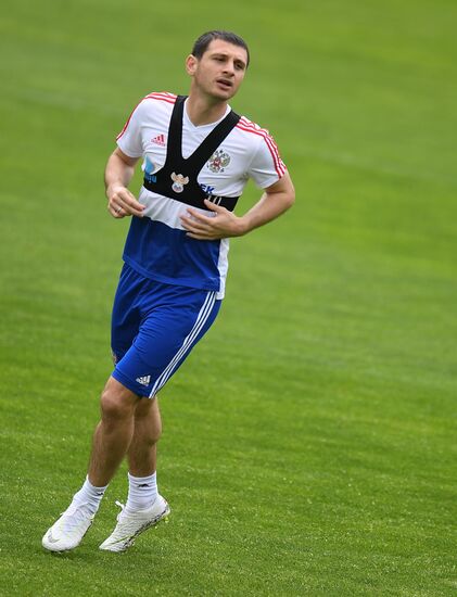 Football. National team training session